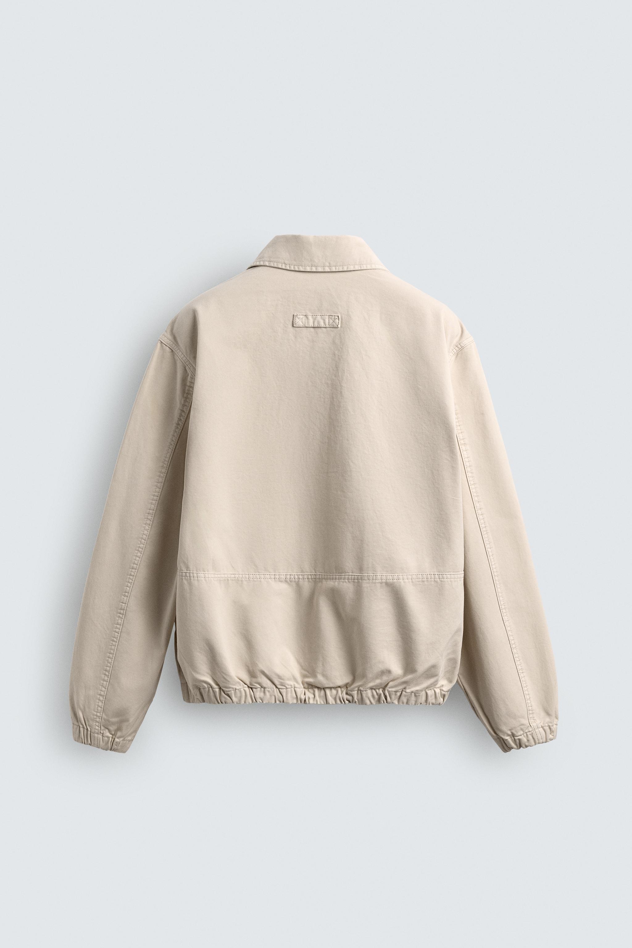 BLOUSON COUPE DÉCONTRACTÉE AVEC PIÈCES